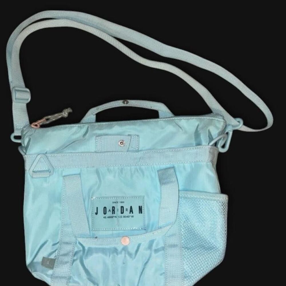 Jordan Women’s Light Blue Y2K Shoulder Gym Bag
